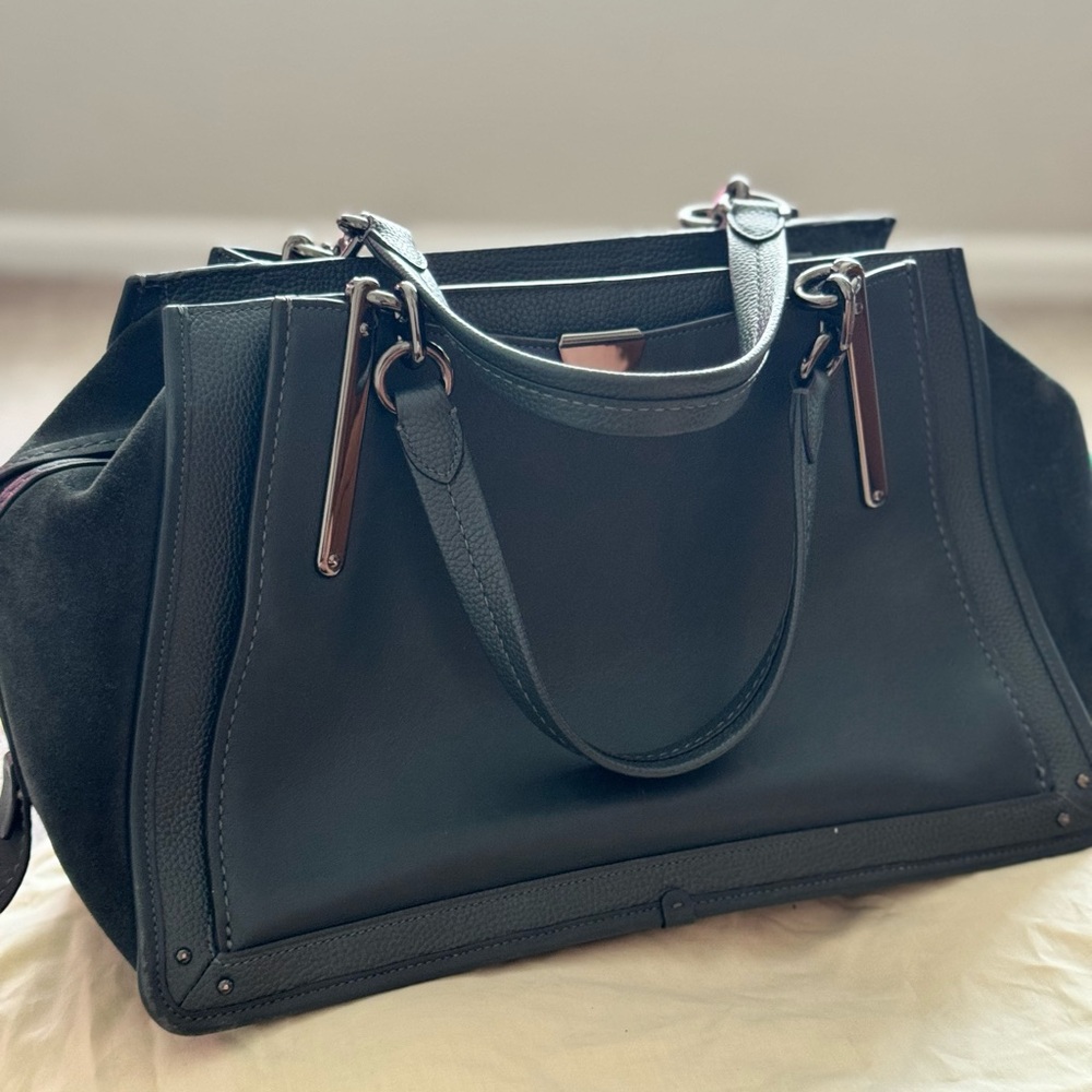 Coach Green Leather Satchel